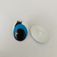 Očko 21x29mm, našívacie - pár